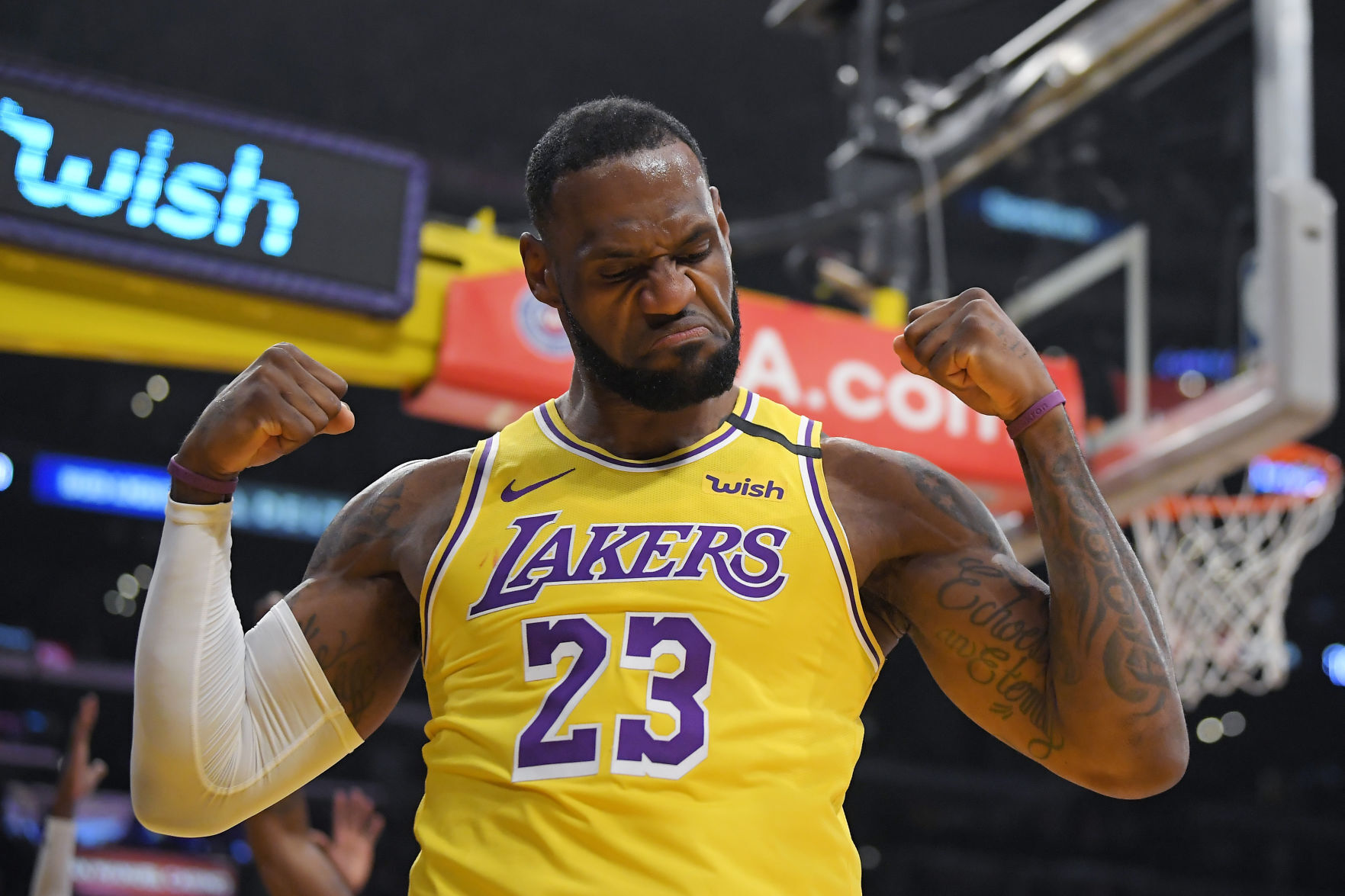 APTOPIX Knicks Lakers Basketball